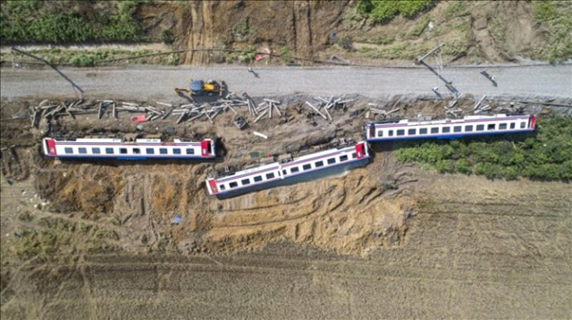 Çorlu'da, 25 Kişinin Can Verdiği Tren Kazasının Yeni Görüntüleri Ortaya Çıktı
