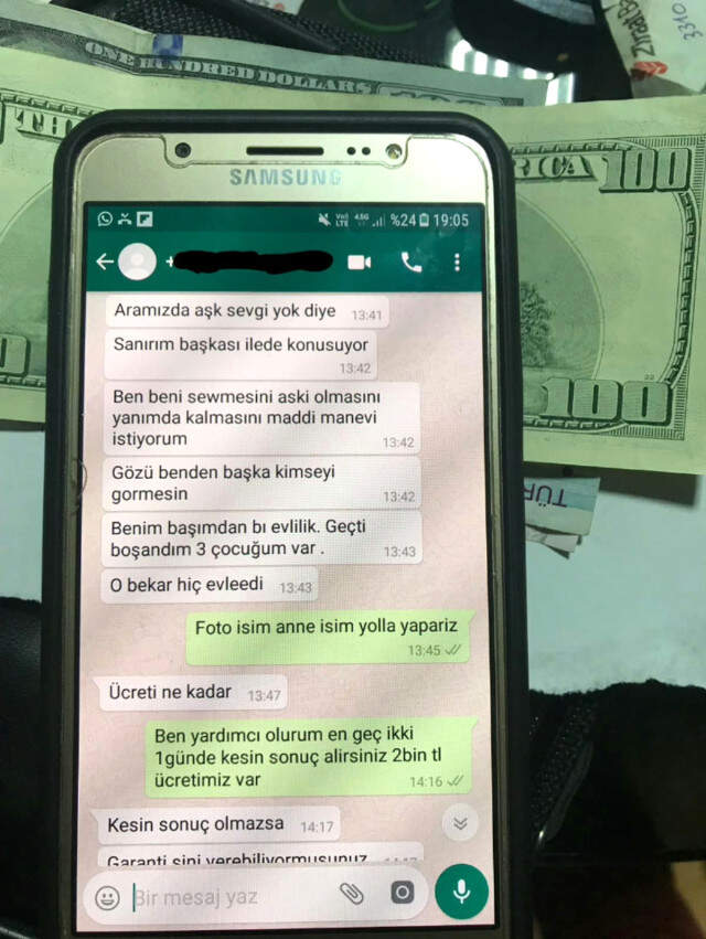 Kesira' Lakaplı Büyücünün WhatsApp Mesajları Ortaya Çıktı! 'Kesira' Lakaplı Büyücünün WhatsApp Mesajları Ortaya Çıktı!