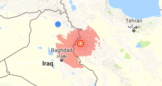 İran'da Meydana Gelen 6,4 Büyüklüğünde Deprem Türkiye ve Irak'ta Hissedildi