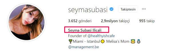 Acun Ilıcalı'dan Ayrılan Şeyma Subaşı, Sosyal Medya Hesabındaki Soyadını Değiştirdi