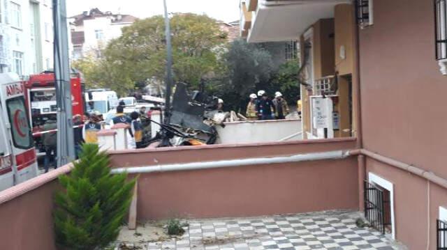 İstanbul'da Askeri Helikopter Düştü: 4 Asker Şehit Oldu, 1 Asker Yaralı