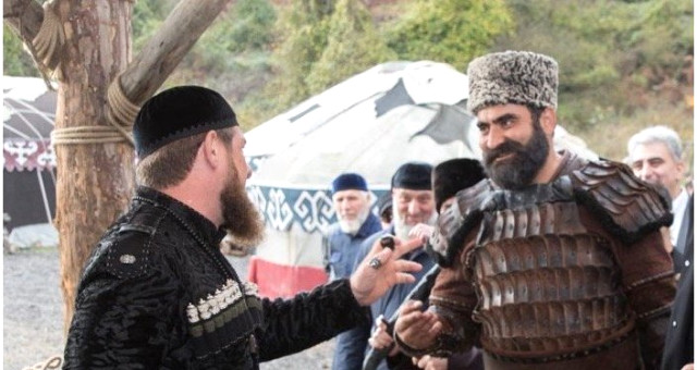 Çeçen Lideri Ramazan Kadirov, Diriliş Ertuğrul Setini Ziyaret Etti