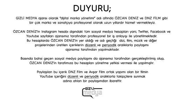 Özcan Deniz'in Hesabından Paylaşılan Fahriye Evcen'li Fotoğrafı Ajansın Yayınladığı Ortaya Çıktı