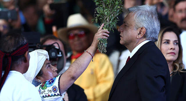 Meksika'nın Yeni Devlet Başkanı Obrador'un Yemin Töreninde Maduro Tepkisi: Diktatör Meksika'nın Yeni Devlet Başkanı Obrador'un Yemin Töreninde Maduro Tepkisi: Diktatör