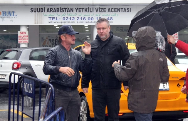 Ünlü Oyuncu Sean Penn, Kaşıkçı Belgeseli Çekmek İçin İstanbul'a Geldi