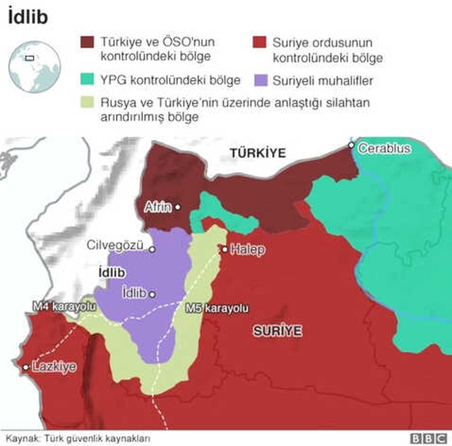 Htş İdlib'de