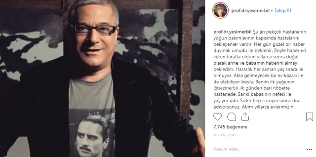 Yoğun Bakımda Tedavi Gören Mehmet Ali Erbil'in Doktor Kardeşi: Cihazdan Ayrılması İçin Egzersizler Yapılıyor