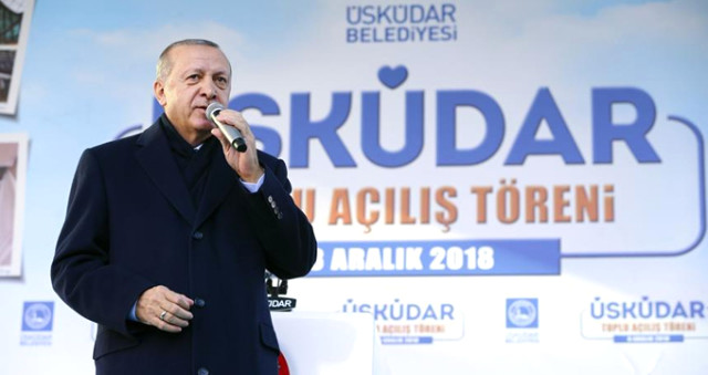Erdoğan'dan Sarı Yelekliler Yorumu: Umarız Duvarlarda 'Zulüm 1789'da Başladı' Yazılmaz