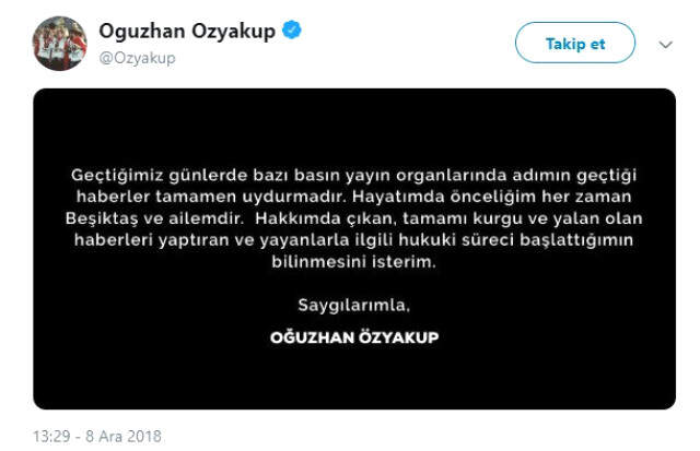 Oğuzhan Özyakup, Eski Sevgilisi Demet Özdemir'i Rahatsız Ettiği İddialarını Yalanladı Oğuzhan Özyakup, Eski Sevgilisi Demet Özdemir'i Rahatsız Ettiği İddialarını Yalanladı