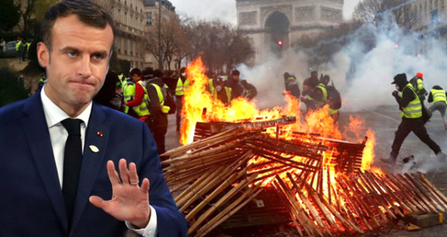 Fransa Cumhurbaşkanı Macron, Sarı Yeleklilerden Özür Dileyecek