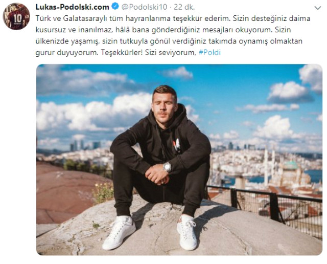  <a class='keyword-sd' href='/lukas-podolski/' title='Lukas Podolski'>Lukas Podolski</a>, Galatasaray Taraftarını Unutamıyor: Desteğiniz Daima Kusursuz