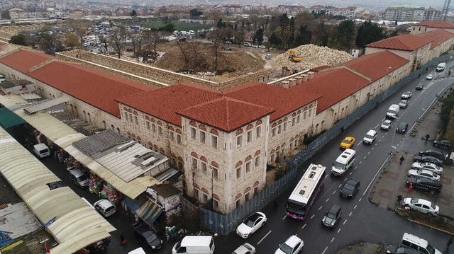 Türkiye'nin En Büyük Kütüphanesinin İnşa Edildiği Rami Kışlası Havadan Görüntülendi