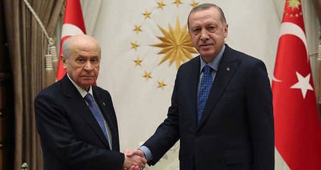 Cumhurbaşkanı Erdoğan ile MHP Lideri Bahçeli Arasındaki Görüşme Sona Erdi