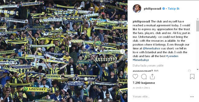 Fenerbahçe'nin Gönderdiği Cocu, Comolli'ye Teşekkür Etmedi Fenerbahçe'nin Gönderdiği Cocu, Comolli'ye Teşekkür Etmedi