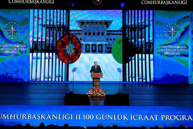 Son Dakika! Cumhurbaşkanı Erdoğan, 2'nci 100 Günlük Eylem Planı'nı Açıklıyor! Canlı Aktarıyoruz Cumhurbaşkanı Erdoğan, 2'nci 100 Günlük Eylem Planı'nı Açıkladı