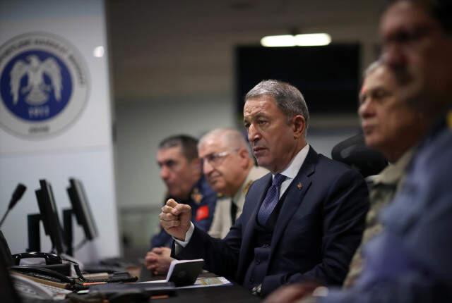 Bakan Akar, Karacak'ın İlk Kez Vurulduğu Operasyonu Böyle İzledi