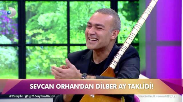 Sevcan Orhan, Dilber Ay Taklidiyle İzleyenleri Kahkahaya Boğdu