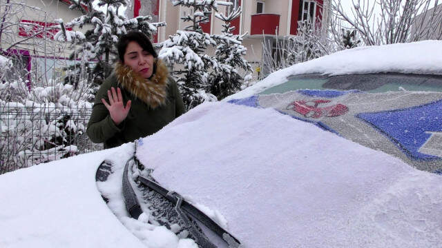 Türkiye'nin En Soğuk İlçesinde Termometreler Eksi 24,5 Oldu