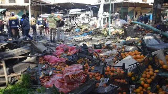 Reuters: Afrin'de Pazar Yerine Bomba Yüklü Araçla Saldırı Düzenlendi, 9 Kişi Hayatını Kaybetti