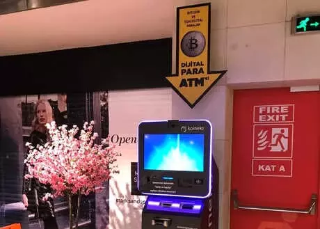 Türkiye'nin İlk Bitcoin ATM'si Hizmete Girdi