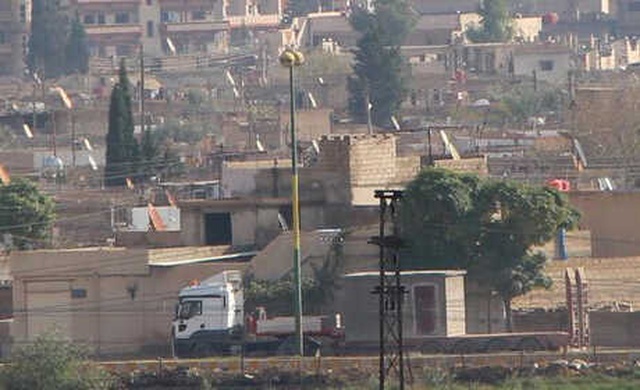 Teröristler, Nusaybin'e 500 Metre Mesafedeki Kamışlı'ya Zırhlı Nöbet Kuleleri Getirdi