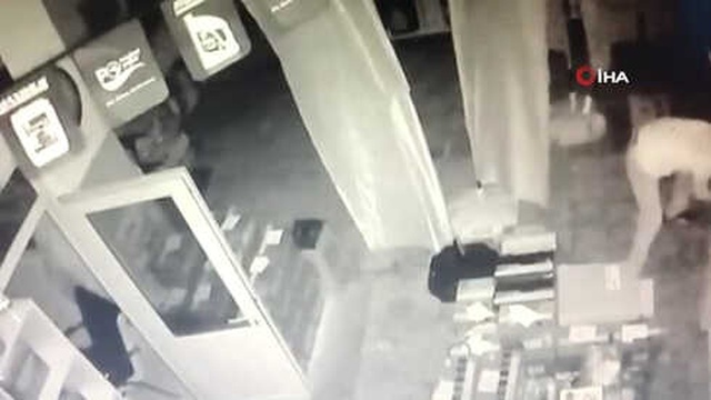 İş Yeri Sahibi, Hırsızları Durdurmak İçin Araçlarına Çarptı!