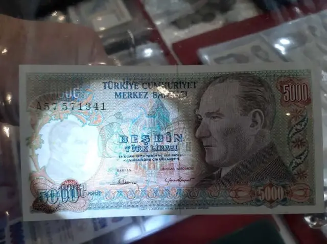 5 Bin Liralık Banknottaki Sır, 38 Yıl Sonra Ortaya Çıktı