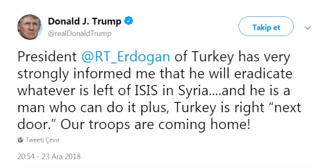 ABD Başkanı Trump'tan Erdoğan Mesajı: Söylediğini Yapabilecek Biri