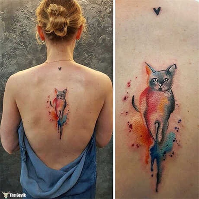 Kedi İnsanlarını Kendine Aşık Edecek 20 Kedili Dövme Önerisi
