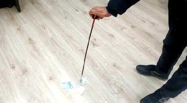 Hırsız, Geliştirdiği Aparat ile Camide Bulunan Bağış Kutusundaki Paraları Çalarken Yakalandı