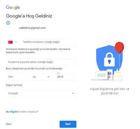 Bilgisayarınıza ve Telefonunuza Yeni Bir Google Hesabı Nasıl Kurarsınız?