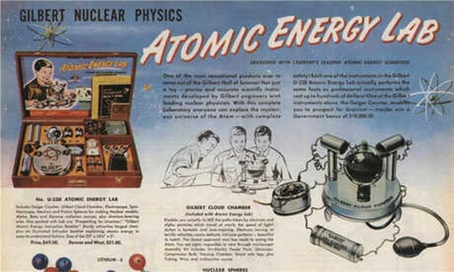 Evinizi Hiroşima'ya Çevirebilecek Korkunç Atomik Enerji Laboratuvar Seti