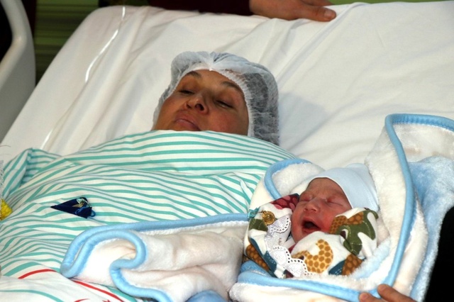 Kayseri'de Yeni Yılın İlk Bebeği 'Recep Tayyip' Oldu