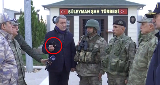 Erdoğan, Sülayman Şah Türbesi'nde Görev Yapan Askerlere Seslendi