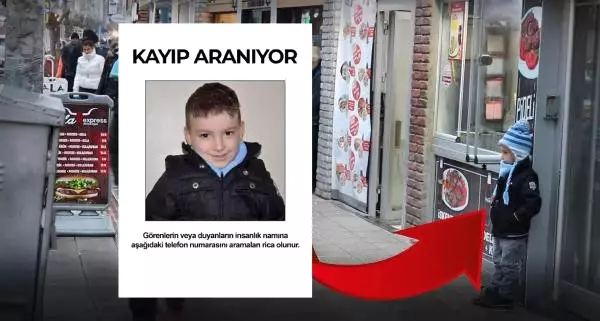 Vatandaşlar, 10 Metre İleride Duran Kayıp İlanındaki Çocuğu Fark Edemedi