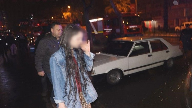 Aynı Evde Yaşadığı Sevgilisine Kızıp Evi Yakan Genç Kız: İmam Nikahlıyız Diye Kadına Şiddete Bir Şey Yapmıyorlar