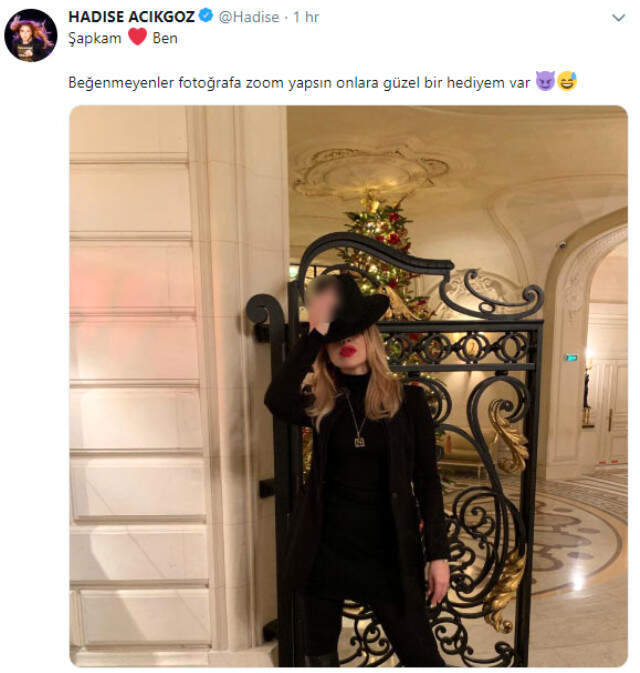 Ünlü Şarkıcı Hadise'den Skandal Fotoğraf! Ünlü Şarkıcı Hadise'den Skandal Fotoğraf!