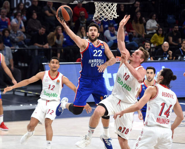 Anadolu Efes'ten Rahat Galibiyet: 92-77
