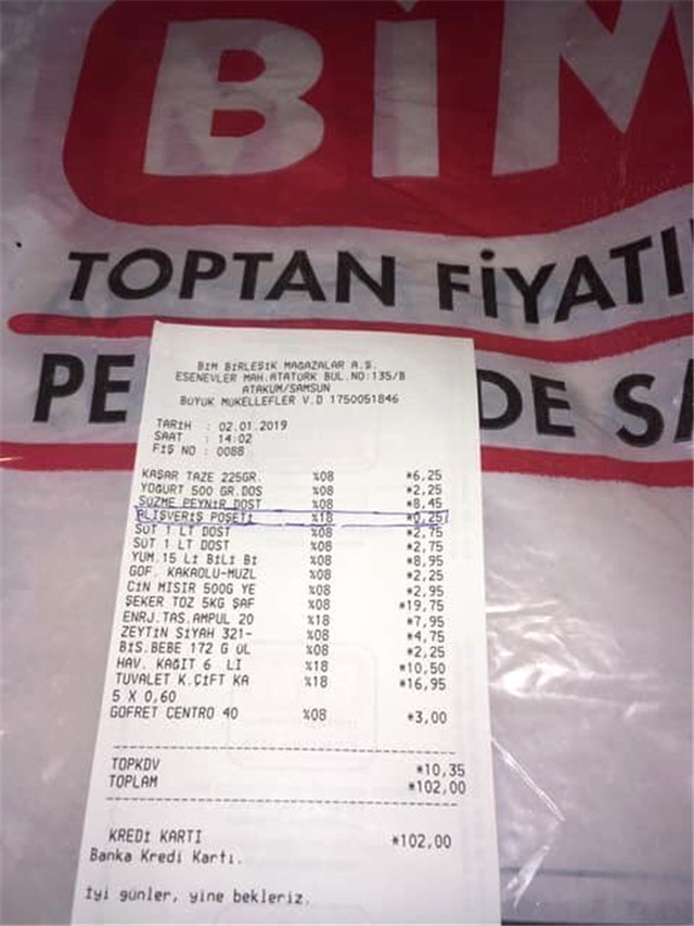 Bir Tüketici, Satın Aldığı Poşeti Eşyalarını Taşıdıktan Sonra İade Etti