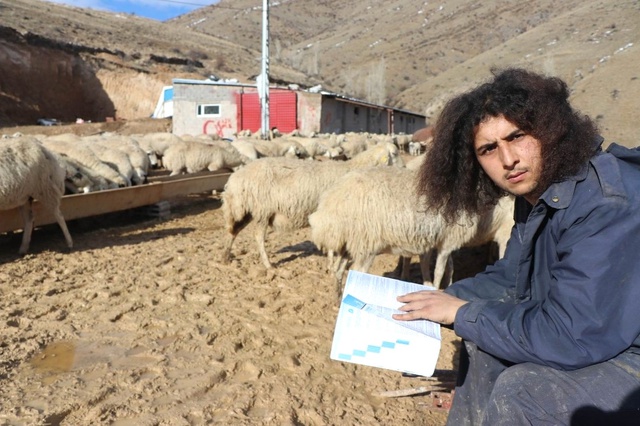 Katıldığı Projeyle Hayatı Değişti! Üniversite Mezunu Genç, 300 Koyuna Çobanlık Yapıyor