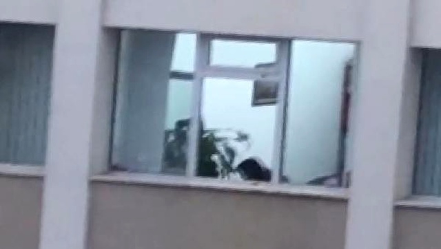 Üniversite Öğrencisi Tarafından Öldürülen Araştırma Görevlisi Ceren Damar Şenel'e Yapılan Müdahale Kamerada