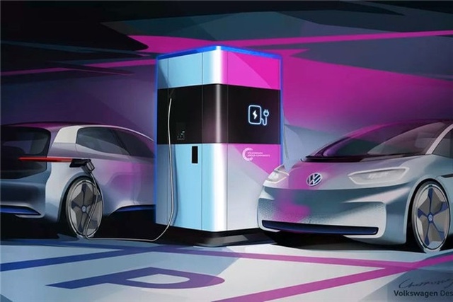 Volkswagen'den Elektrikli Arabalar İçin Mobil Şarj İstasyonu Geliyor