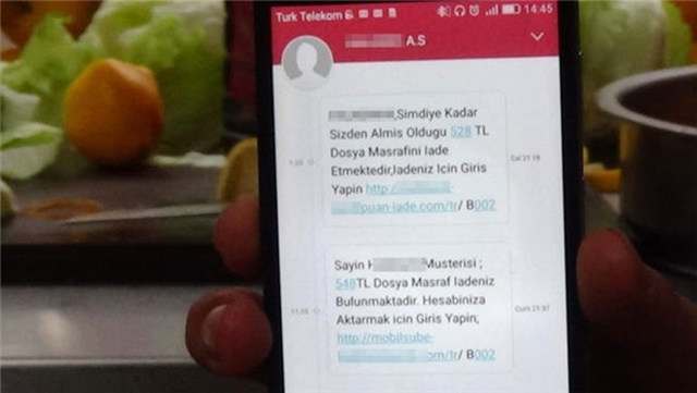 Telefonuna Gelen Mesaja Tıklayan Vatandaş, 30 Bin TL'sini Kaptırdı