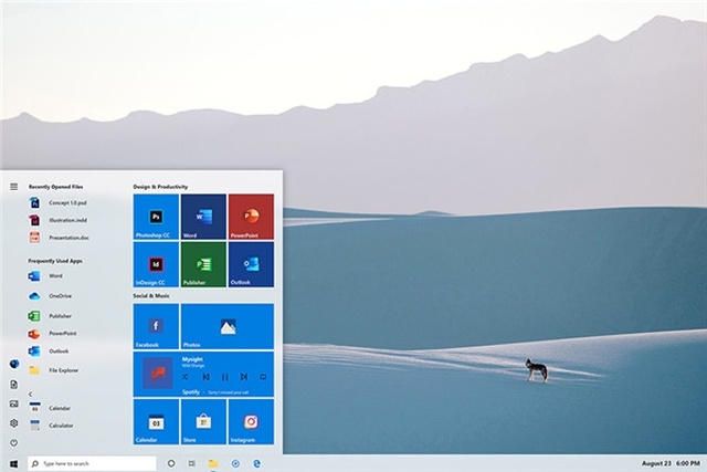 Windows 10'un Yeni Güncellemesi, Yeniden Tasarlanmış Başlat Menüsü ile Gelecek