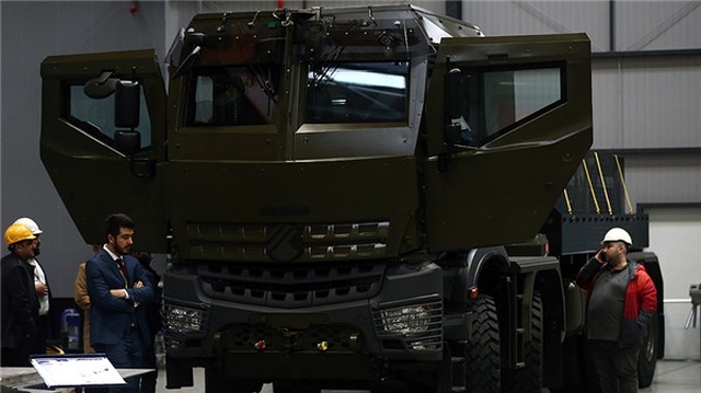 TSK'nın Tüm Yükünü Sırtlayacak Yerli 8x8 Askeri Araç Derman'ın Prototipi Hazır