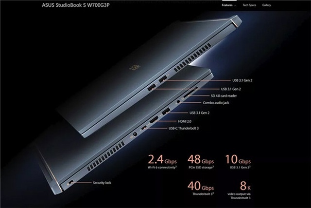 Asus, 64 Gb Ram ve 4 Tb Hafızalı Yeni Bilgisayarını Tanıttı (Macbook Pro Koşarak Uzaklaştı)