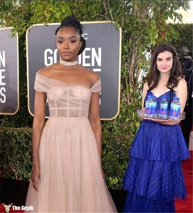 Fotoğrafları Trolleyen Sucu Kız #goldenglobes Ödüllerine Damga Vurdu