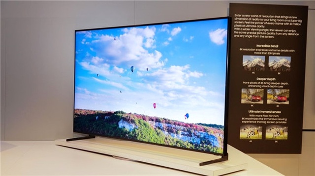 Samsung, Tam 248 Ekranlık 8k Qled Televizyonunu Duyurdu