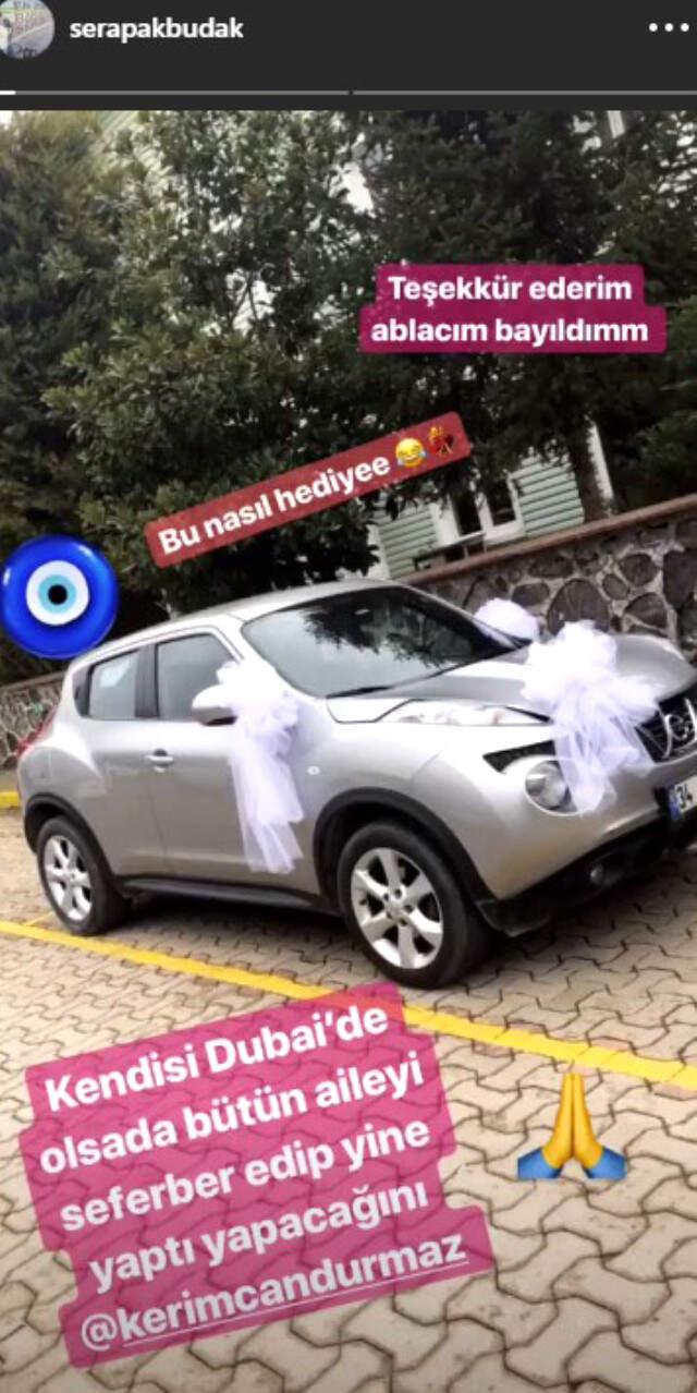 DJ Kerimcan Durmaz, Ablasına Son Model Cip Hediye Etti