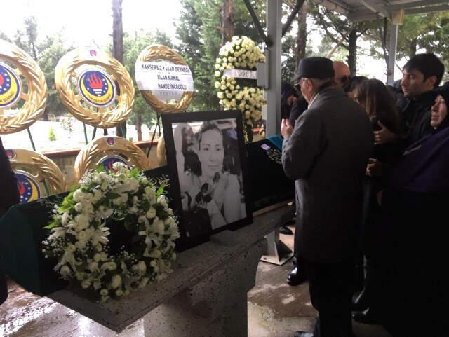 Ünlü Oyuncu Hande Erçel'in Annesi Aylin Erçel Son Yolculuğuna Uğurlandı